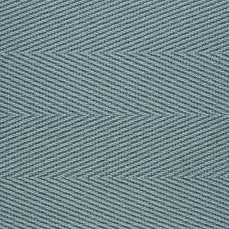 Cotton Herringbone Azure