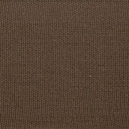 Cotton Plain Borders Chocolate